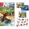 Monster Hunter Stories 2: Wings of Ruin + Feuille d'autocollants + Poster double face + Chiffon en microfibre (Nintendo Switch)