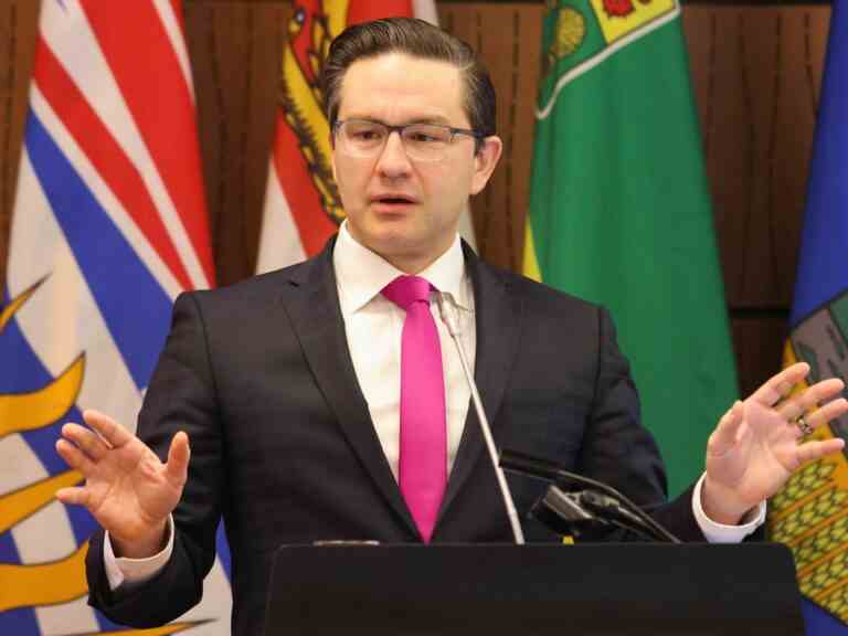 Poilievre met Trudeau au défi de réparer le Canada « brisé » ou de « s’écarter du chemin »