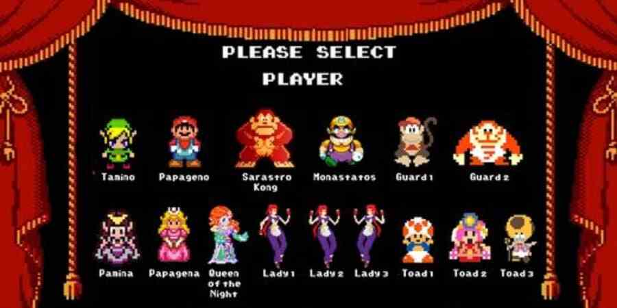 Aléatoire: Opera Group ajoute Mario à Mozart dans le récit sur le thème de Nintendo de 