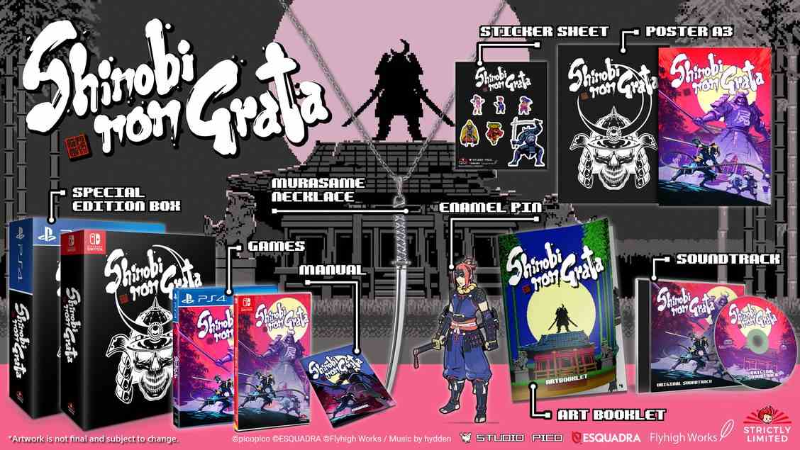 Le jeu d'action Ninja Shinobi non Grata arrive sur Switch
