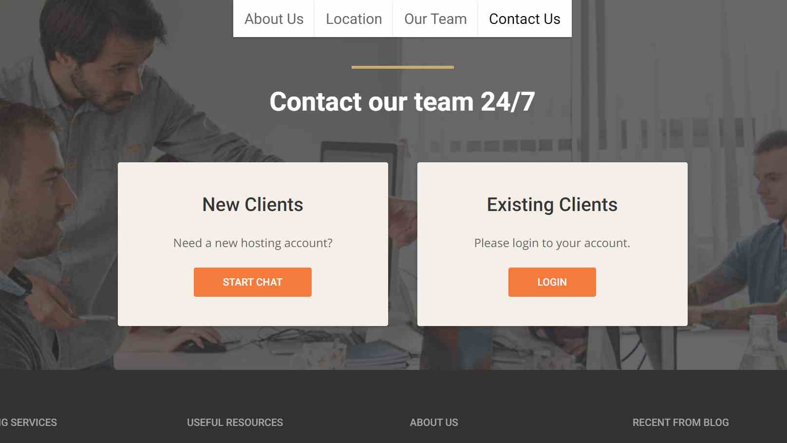 Service client de SiteGround