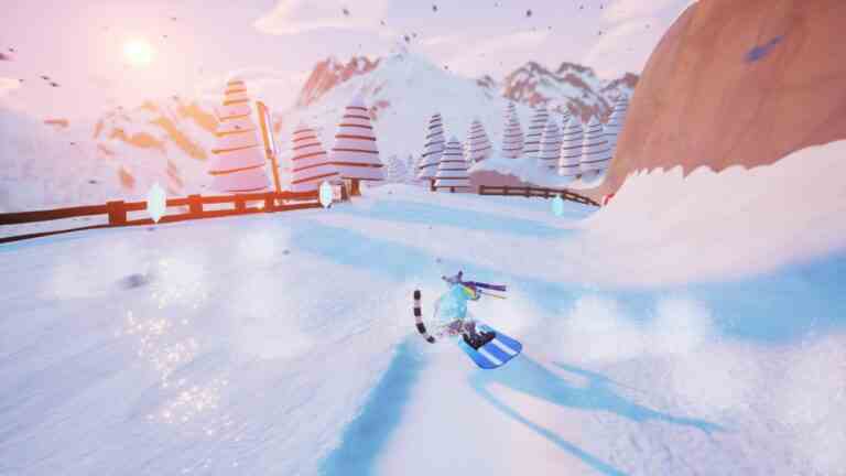 Slopecrashers, coureur de combat de snowboard d'arcade, arrive sur Switch
