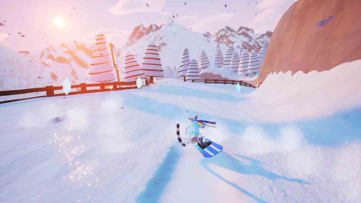 Slopecrashers, coureur de combat de snowboard d'arcade, arrive sur Switch
