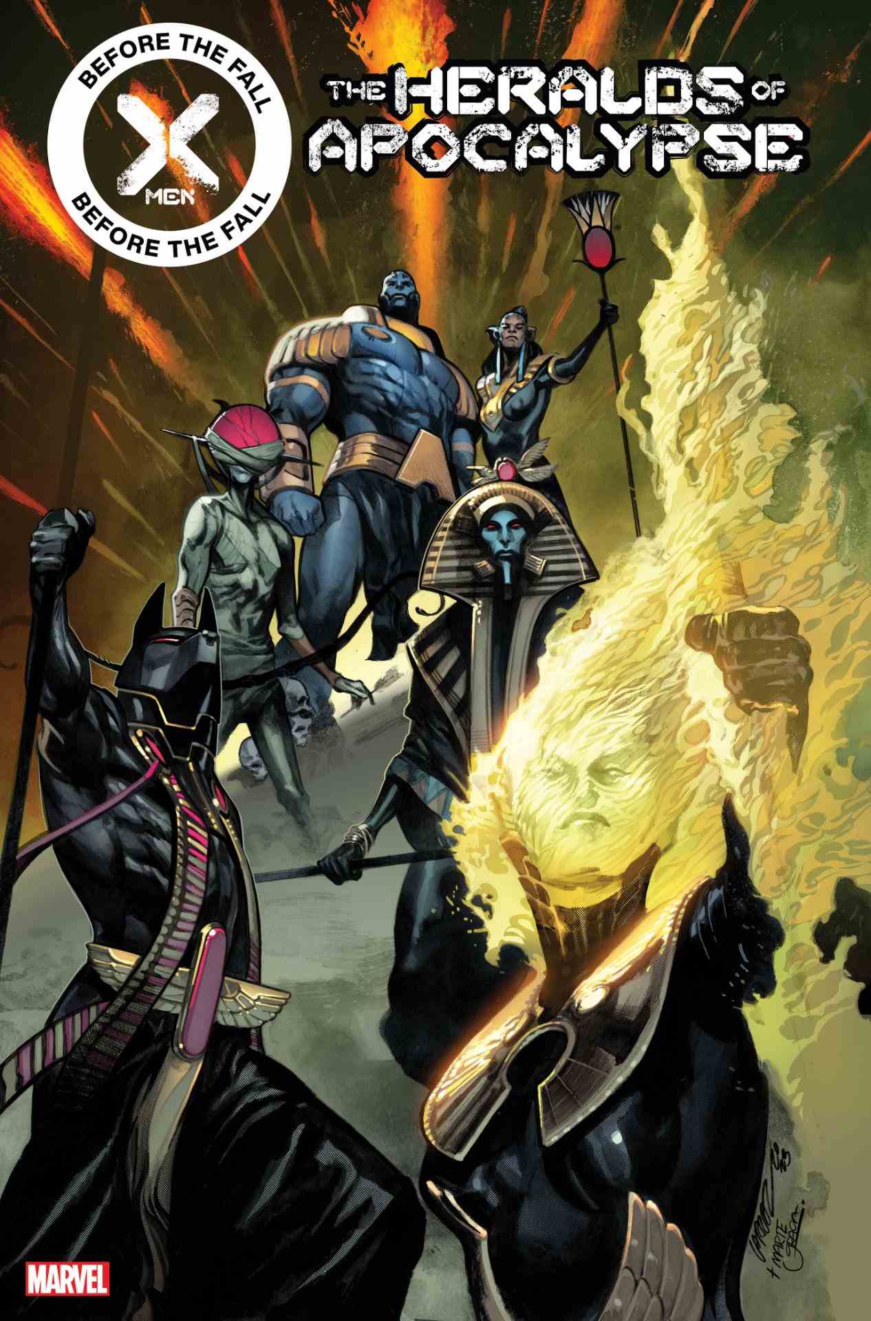 Couverture de X-Men : Before The Fall - Heralds Of Apocalypse #1