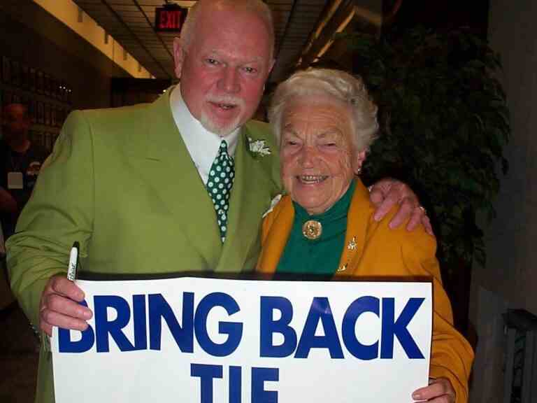 WARMINGTON: Hazel McCallion a toujours eu Don Cherry dans son coin