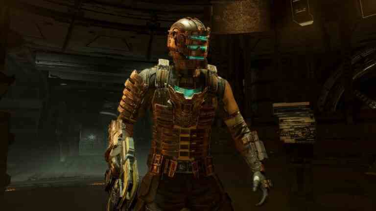 Dead Space remake - Isaac with his Plasma Cutter