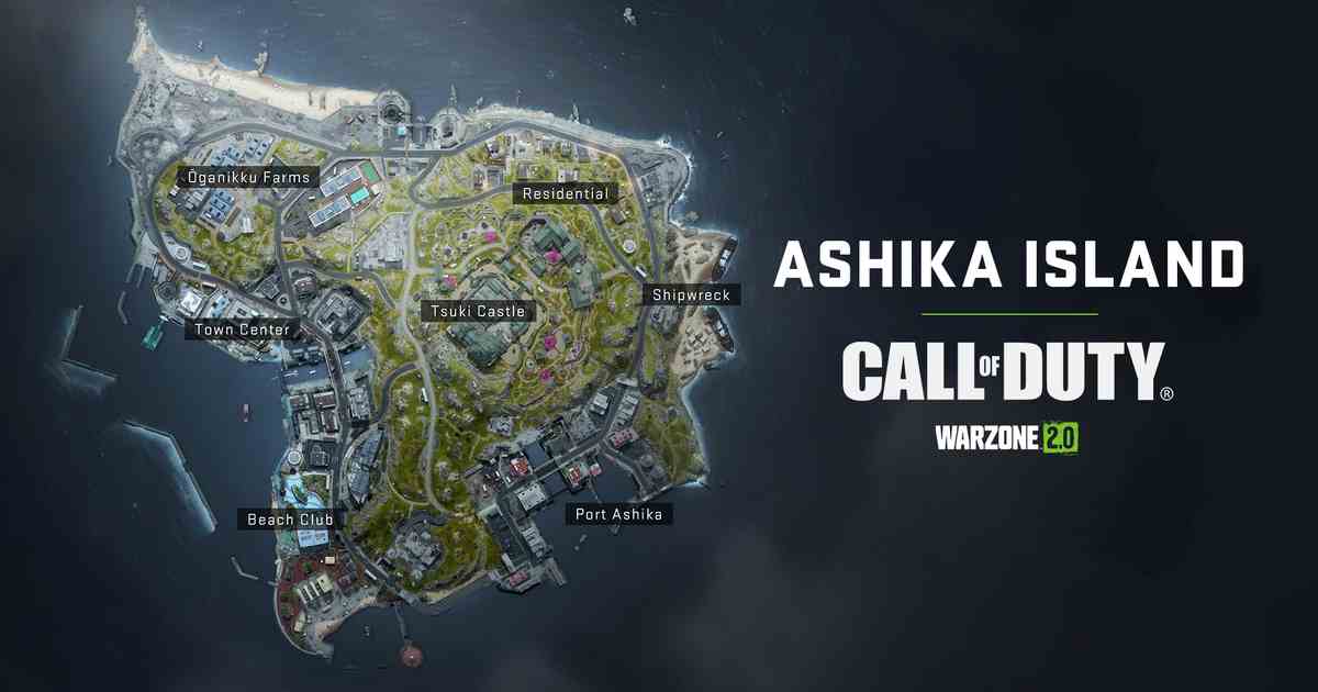 Voici un premier aperçu de la nouvelle carte Resurgence Ashika Island de Warzone 2
