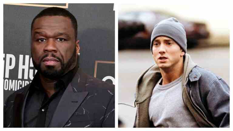 50 Cent, Eminem in "8 Mile"