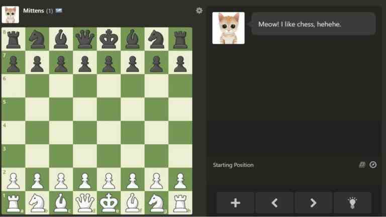 Adorable chat bot crédité d’un énorme pic de joueurs pour le principal site Web d’échecs