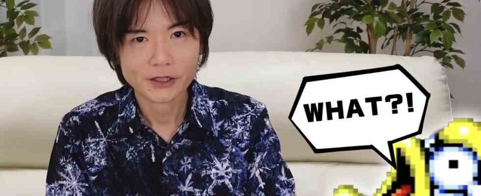 Aléatoire: Masahiro Sakurai dit qu'il préfère acheter des jeux vidéo numériquement