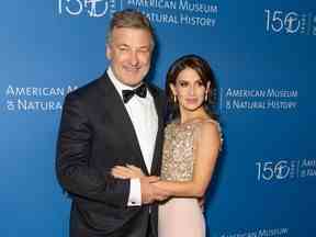 Alec et Hilaria Baldwin au gala du Musée américain d'histoire naturelle en 2019.