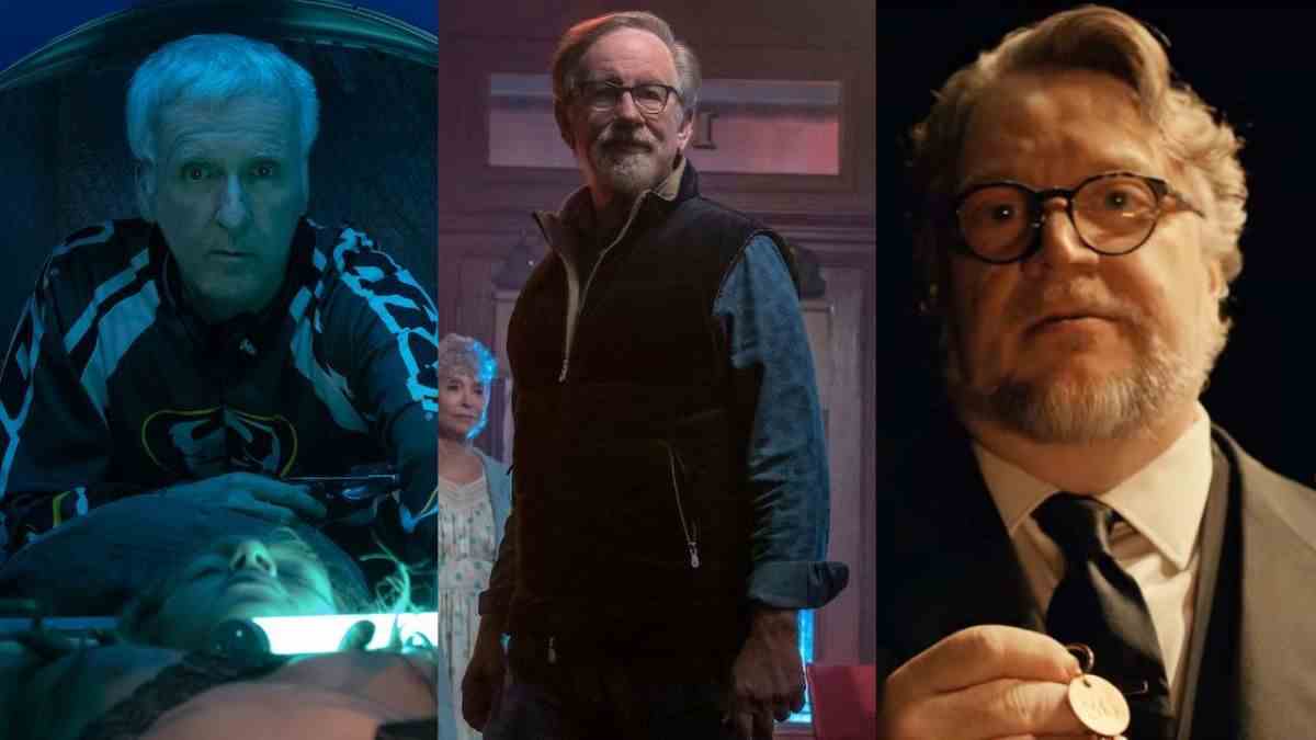 Apparemment, James Cameron a un « club de cinéma secret » avec Steven Spielberg et Guillermo Del Toro, et sérieusement, comment pouvons-nous nous joindre ?
