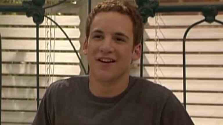 ben savage on boy meets world.