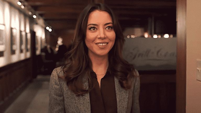 Aubrey Plaza in Happiest Season.