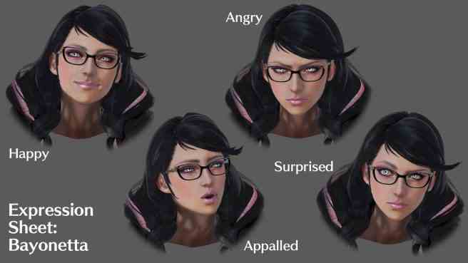 Conception des personnages de Bayonetta 3