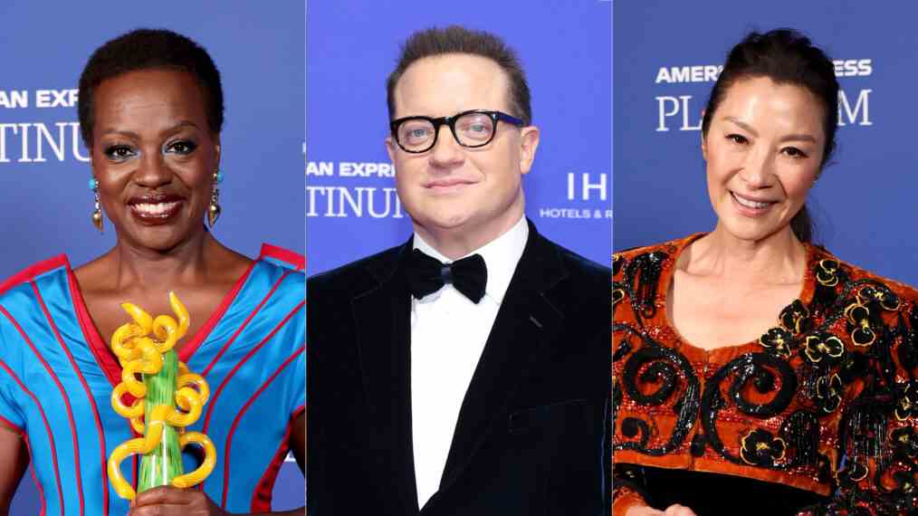 Viola Davis, Brendan Fraser, and Michelle Yeoh at Palm Springs FIlm awards