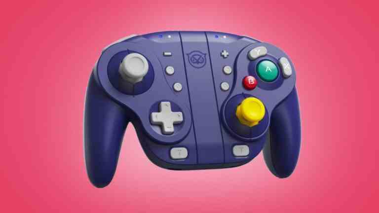 Cette manette Nintendo Switch me rappelle le pad sans fil emblématique de la Gamecube