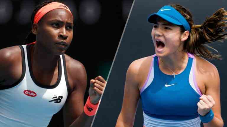 Coco Gauff vs Emma Raducanu en direct: heure, chaînes et comment regarder le match de l’Open d’Australie 2023 en ligne