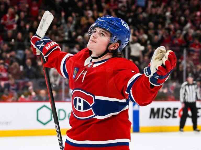 Cole Caufield ajoute deux autres buts alors que les Canadiens battent les Predators