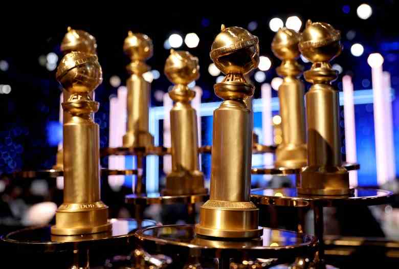 BEVERLY HILLS, CALIFORNIA - JANUARY 09: Golden Globes are seen during the 79th Annual Golden Globe Awards at The Beverly Hilton on January 09, 2022 in Beverly Hills, California. (Photo by Emma McIntyre/Getty Images for Hollywood Foreign Press Association)