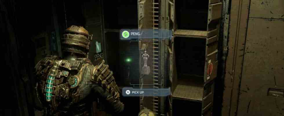 Comment trouver le trésor de Peng dans Dead Space