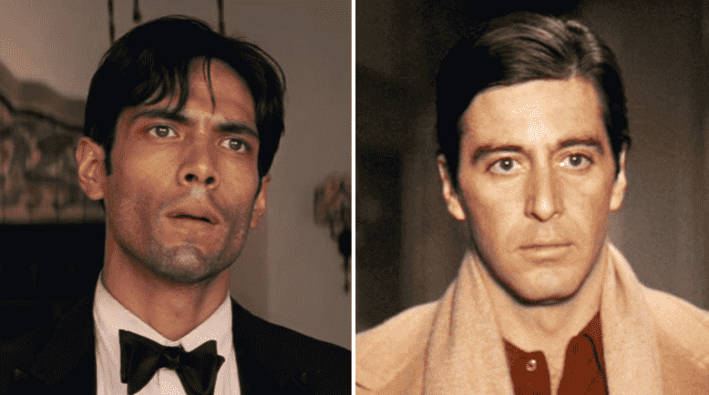 Diego Calva in "Babylon," Al Pacino in "The Godfather"