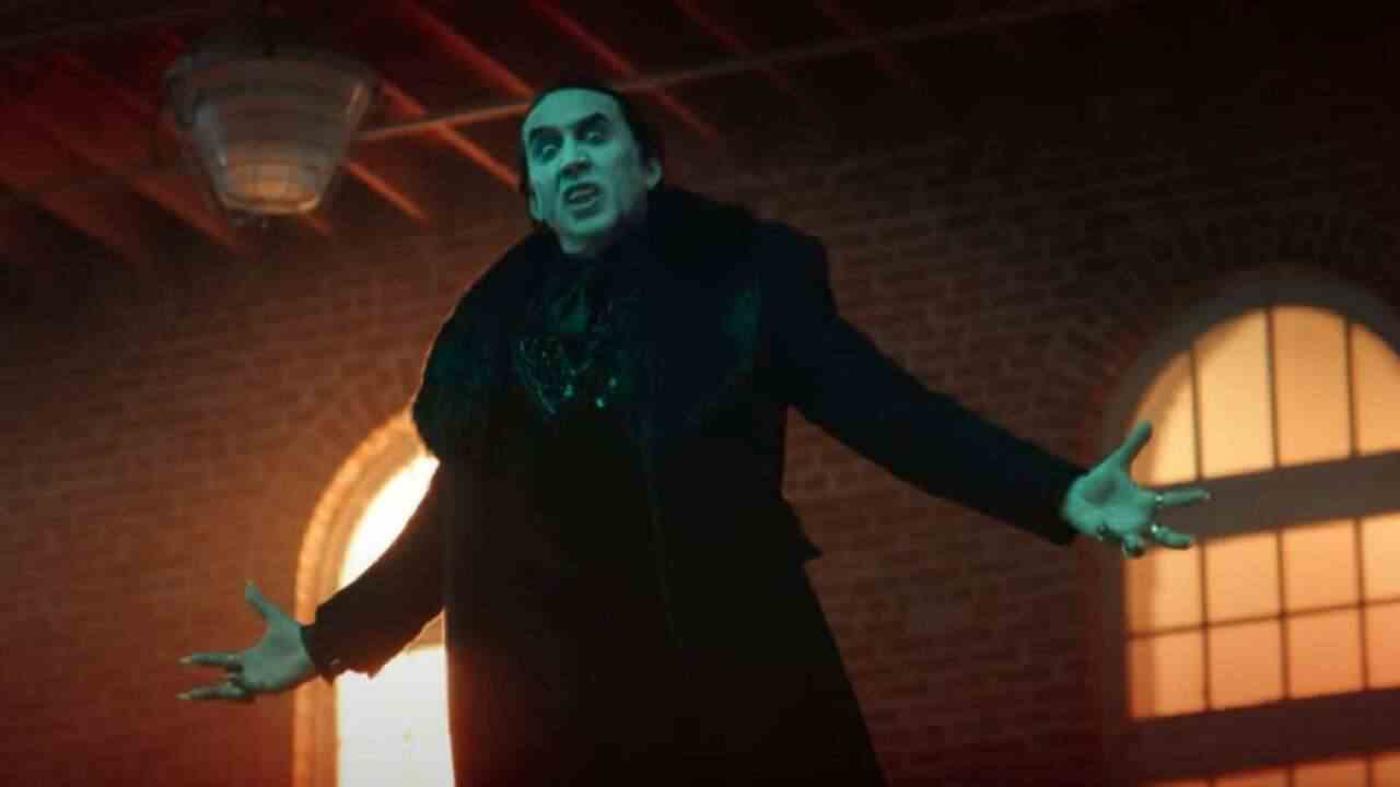 Découvrez Nicolas Cage dans le rôle de Dracula dans la première bande-annonce de Renfield
