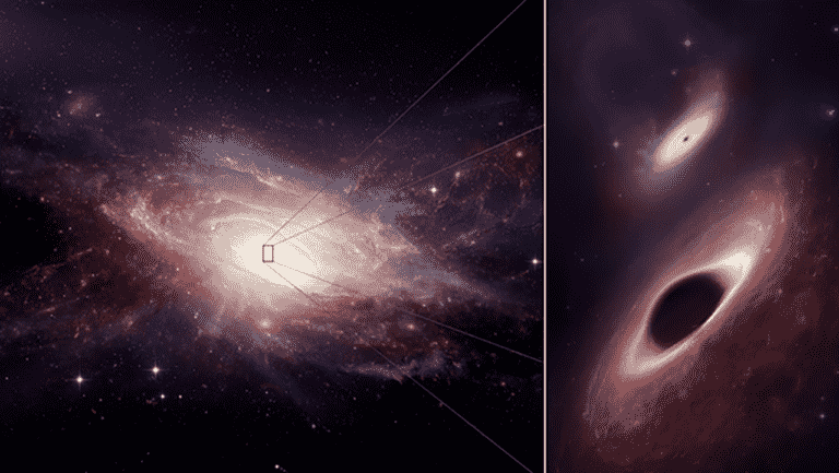 Des scientifiques ont découvert une paire monstrueuse de trous noirs supermassifs destinés à entrer en collision
