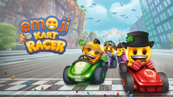 Emoji Kart Coureur