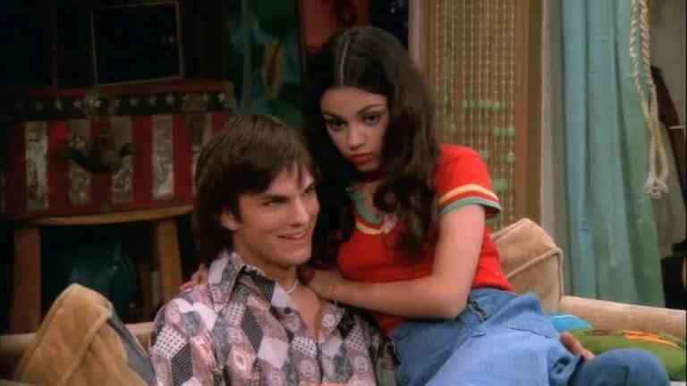 Ashton Kutcher and Mila Kunis on That 