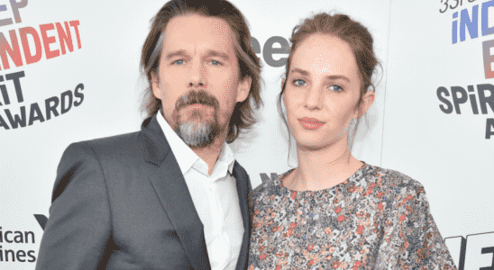 Ethan Hawke and Maya Hawke