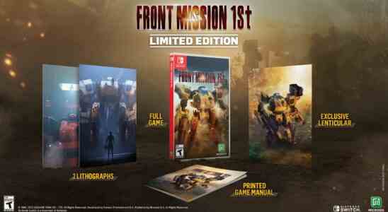 FRONT MISSION 1st: Remake édition physique limitée sera lancé ce printemps en Europe, cet été en Amérique du Nord