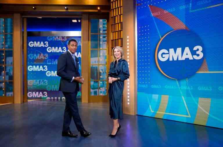 GMA3: WHAT YOU NEED TO KNOW - 9/23/22 Show coverage of “GMA3: What You Need to Know” Friday, September 23, 2022 on ABC. (ABC/Heidi Gutman) TJ HOLMES, AMY ROBACH