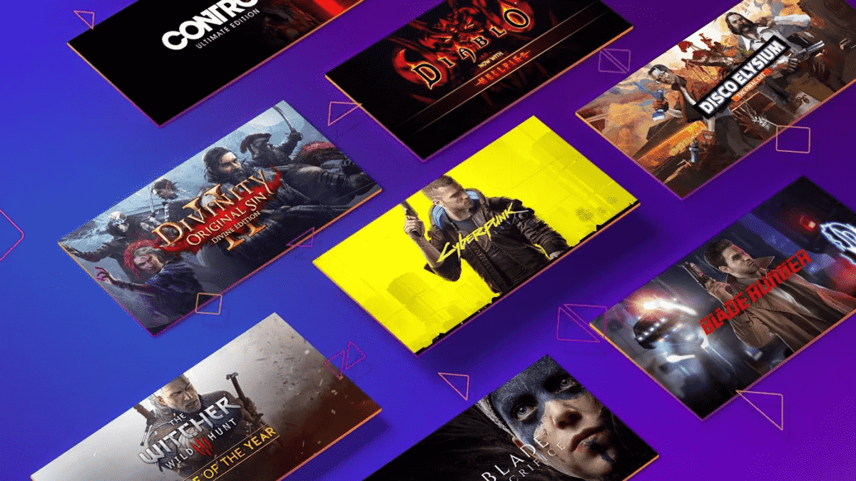 An image of some of the games available on GOG.com.