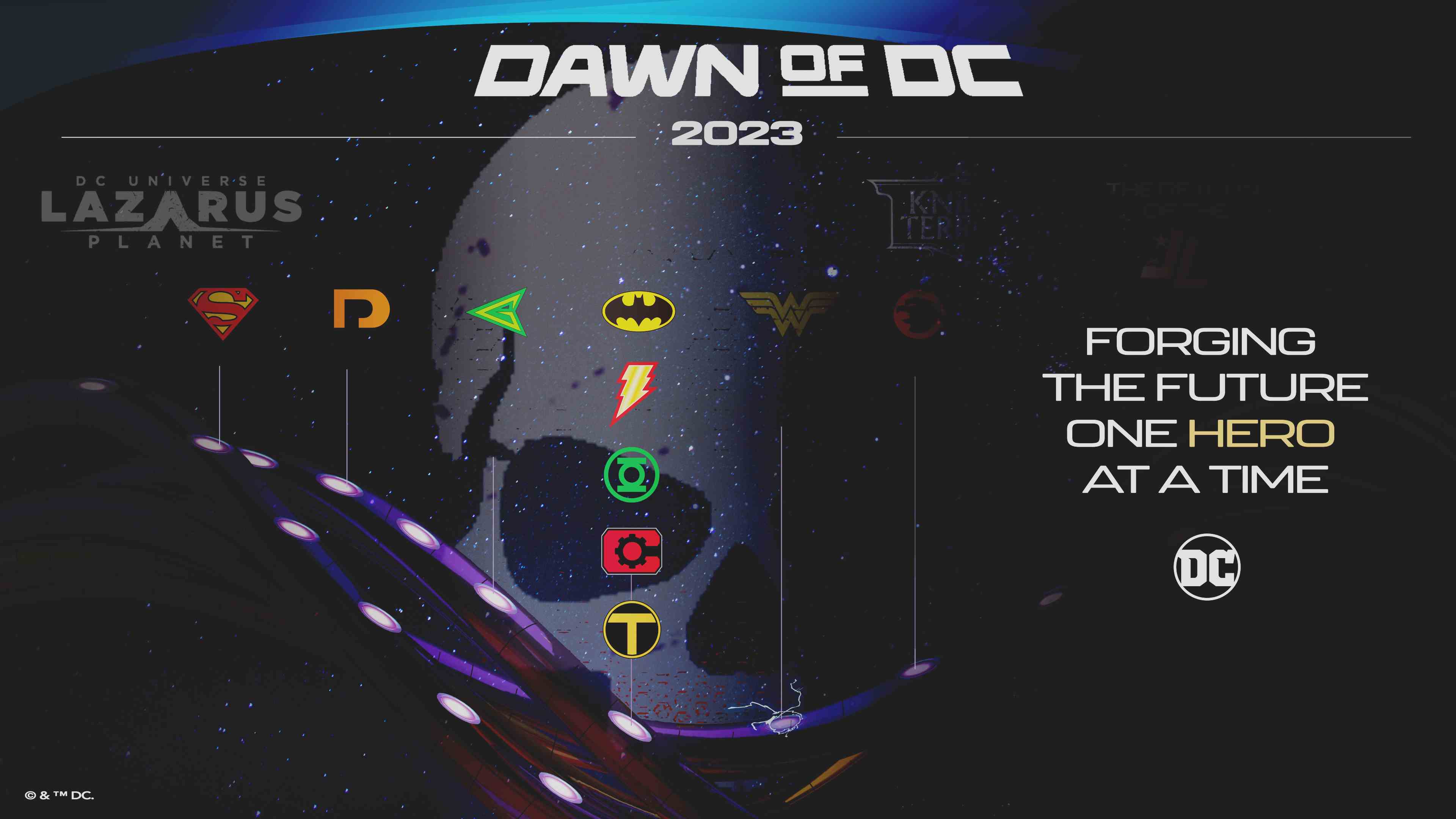 nouvelle chronologie Dawn of DC du 25 janvier