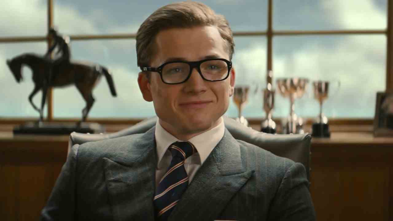 Taron Egerton dans le rôle d'Eggsy dans Kingsman : Le Cercle d'or