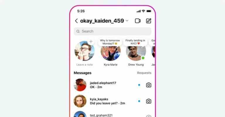 Instagram Notes, sa nouvelle fonctionnalité de statut de texte, s’étend à l’Europe et au Japon