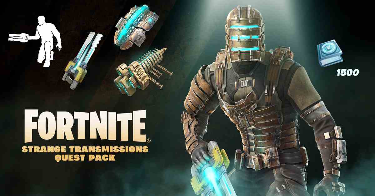 Isaac Clarke de Dead Space maintenant dans Fortnite
