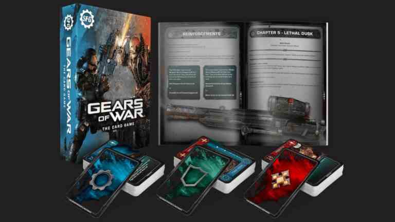 Jeu de cartes Gears of War venant du studio à l’origine de l’adaptation sur table d’Elden Ring