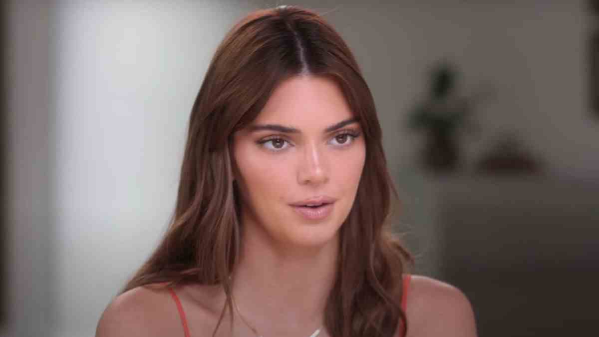 Kendall Jenner on The Kardashians.