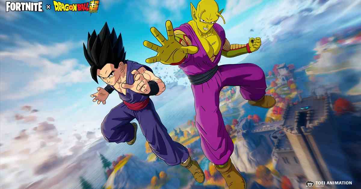 La prochaine collaboration Dragon Ball Super de Fortnite présente Gohan et Piccolo
