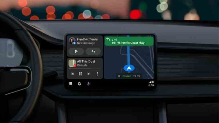 La refonte d’Android Auto est peut-être prête, mais il y a un problème étrange