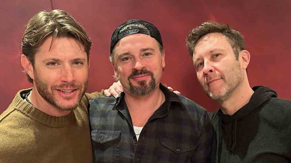 Jensen Ackles reunites with Tom Welling and Michael Rosenbaum