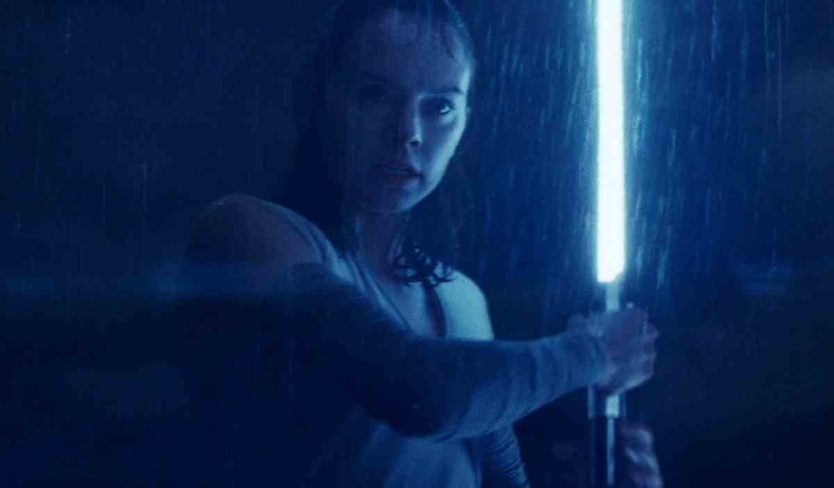 Daisy Ridley as Rey in Star Wars: The Last Jedi