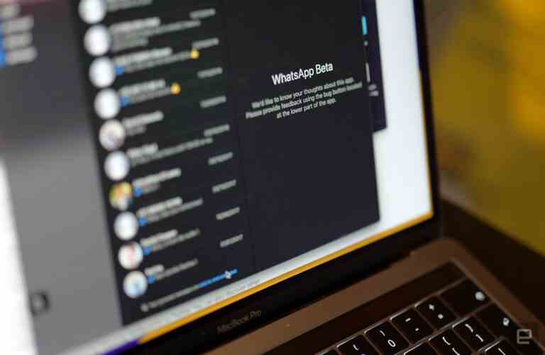 La version bêta de l’application Mac native de WhatsApp est désormais disponible pour tous