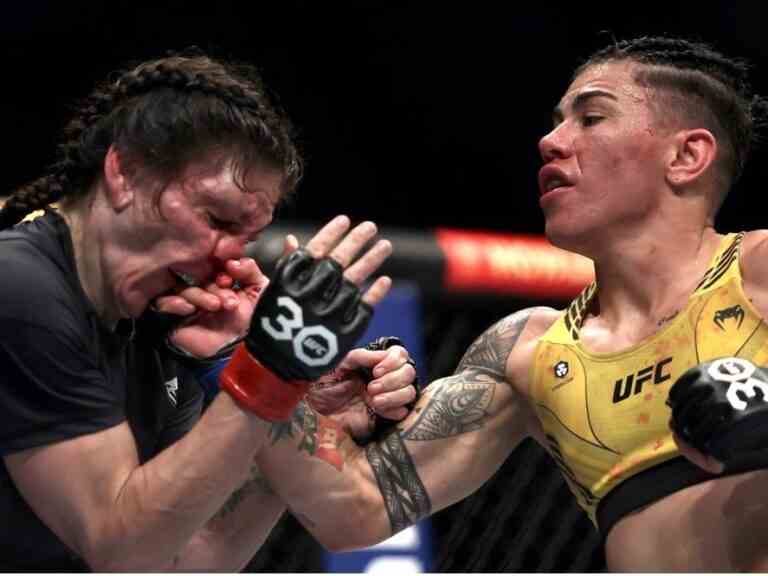 L’arbitre de l’UFC 283 critiqué pour ne pas avoir arrêté le combat Lauren Murphy-Jessica Andrade