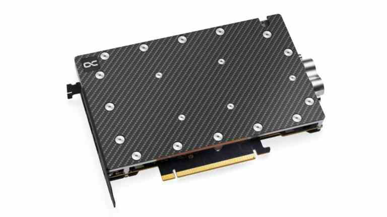 Le RTX 4090 ultra-compact avec refroidissement liquide utilise un seul emplacement