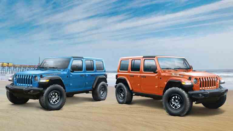 Le blues de l’hiver ?  Ces Jeep Wranglers en édition spéciale vous donneront l’impression d’être à la plage