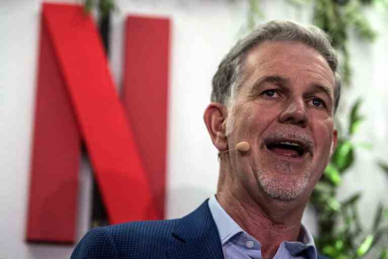 Le co-fondateur de Netflix, Reed Hastings, quitte son poste de co-PDG