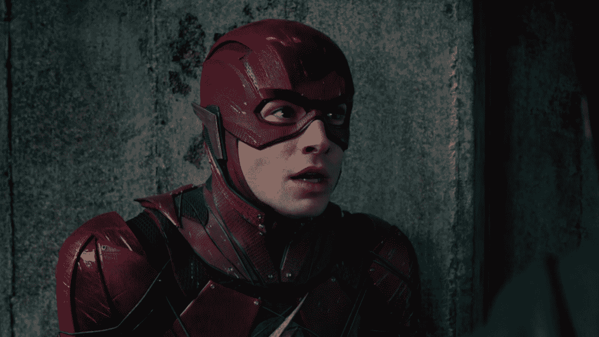 Ezra Miller as The Flash in Justice League